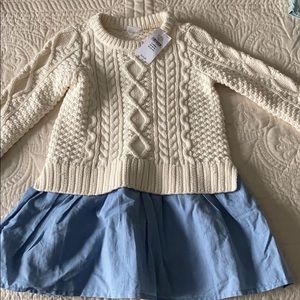 Toddler Girl GAP Knit sweater dress